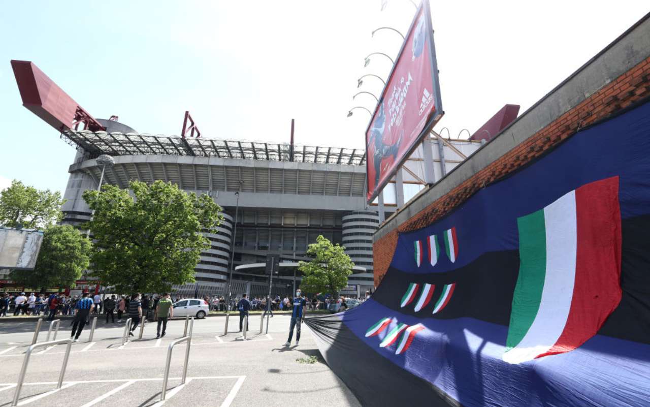 Inter Udinese 1000 tifosi a San Siro