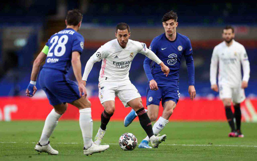 Chelsea Real Madrid Hazard