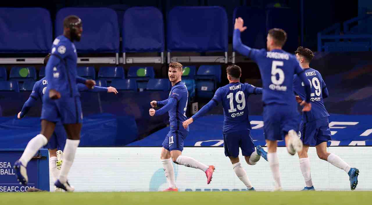 Chelsea Leicester formazioni