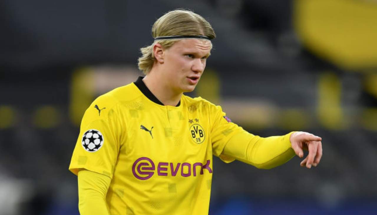 Haaland Chelsea Borussia Dortmund