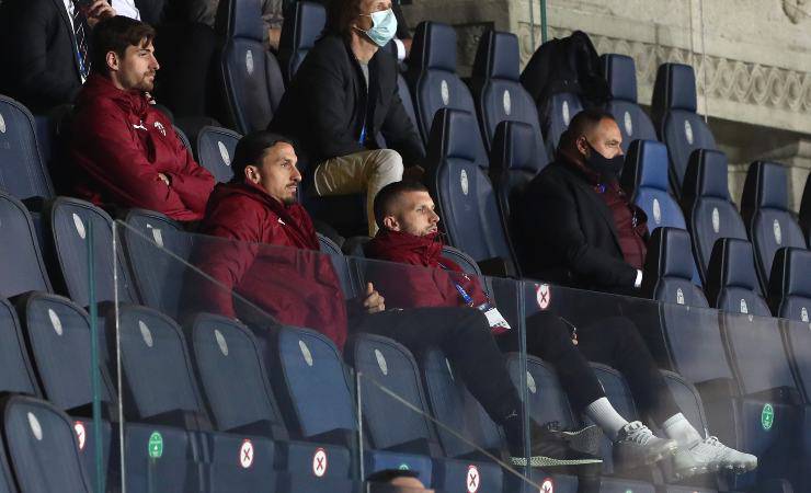 ibrahimovic tribuna milan 