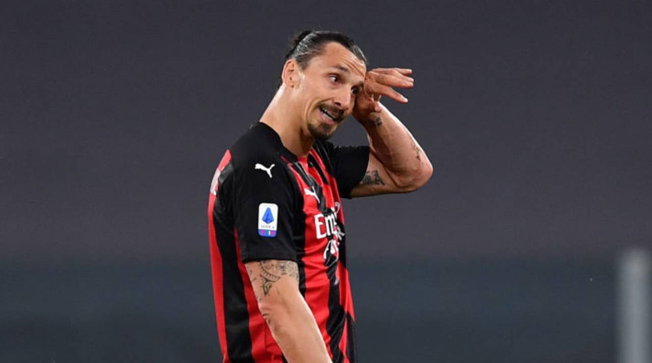 Ibrahimovic infortunato