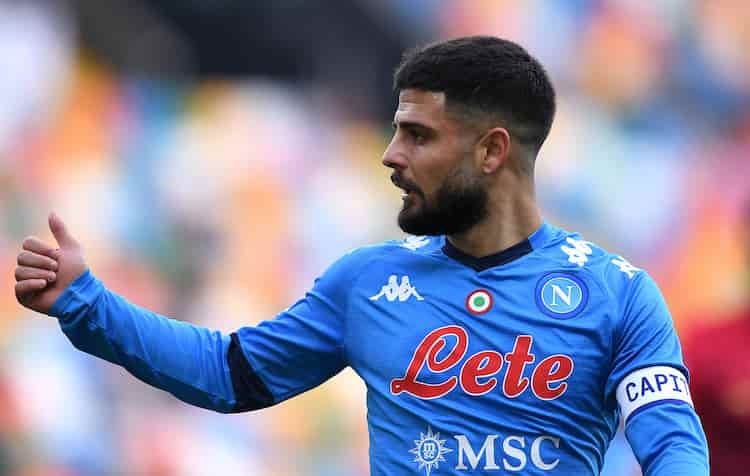 Insigne nuovo record Napoli Udinese (Getty Images)