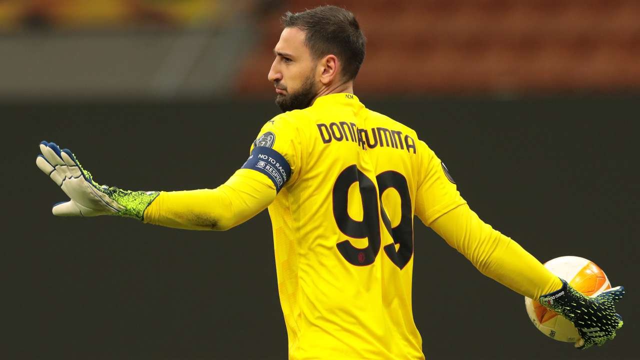 Juventus Milan Donnarumma social