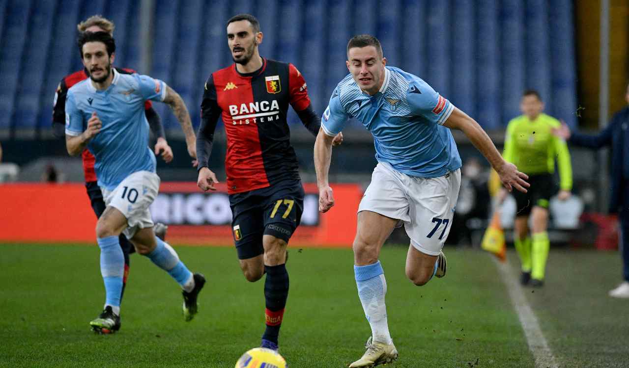 Lazio Genoa Marusic autogol