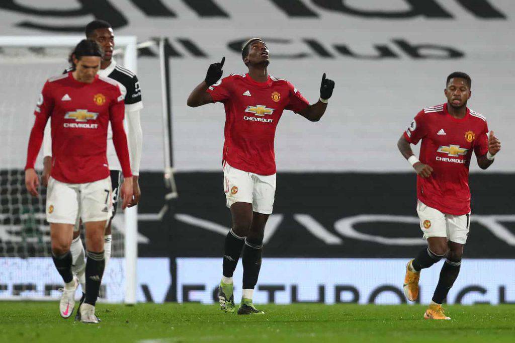 Manchester United Fulham Pogba il gesto per la Palestina (Getty Images)