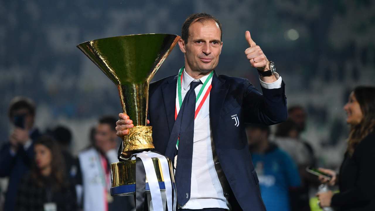 Max Allegri accordo con la Juve