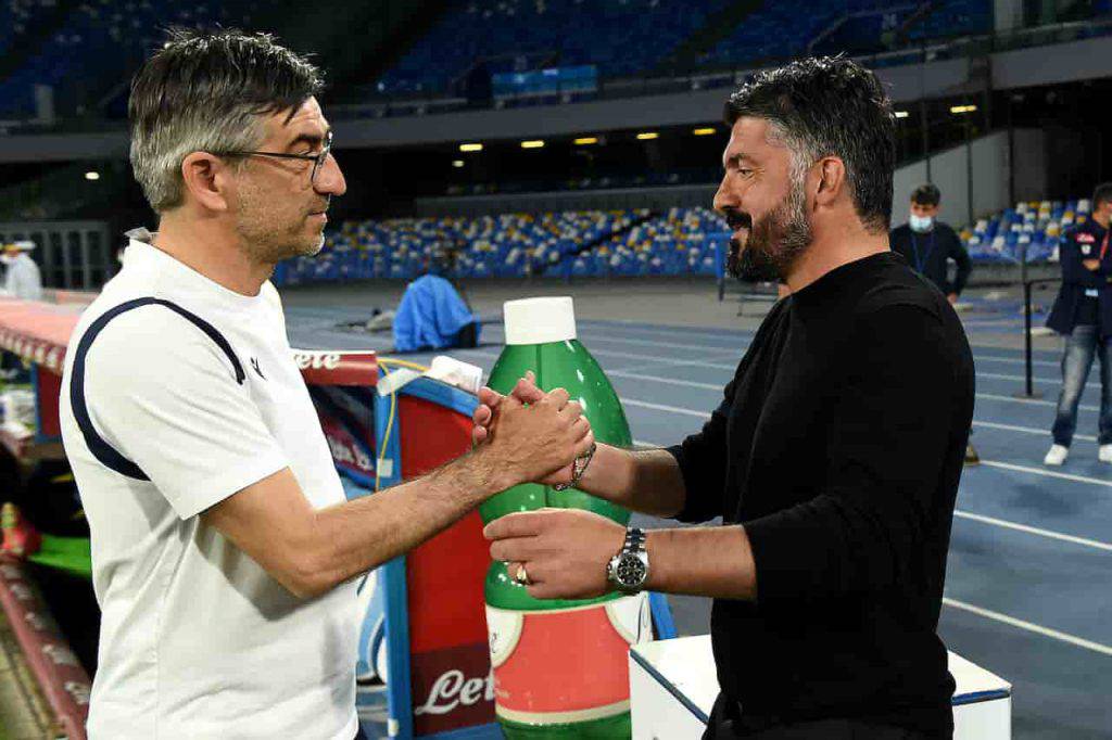 Napoli Verona Gattuso Juric (Getty Images)