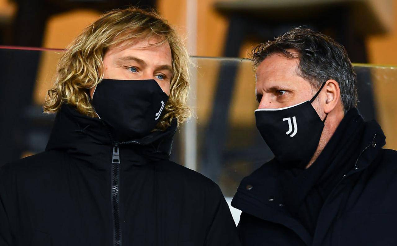 Nedved e Paratici lite 