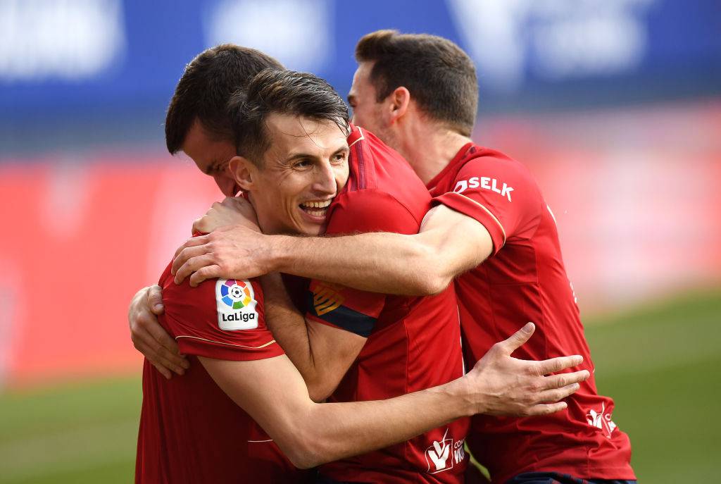 Atletico Madrid Osasuna formazioni