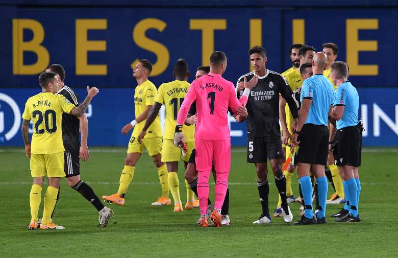 Real Madrid Villareal formazioni