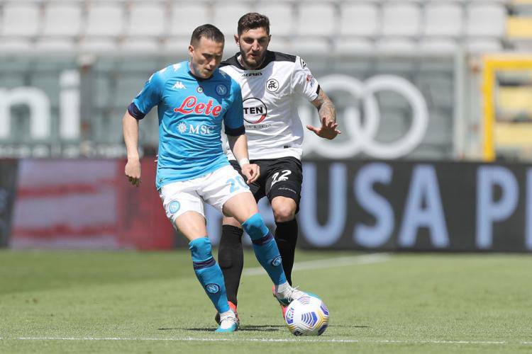 Spezia Napoli highlights 