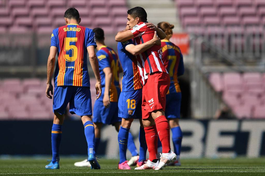 Barcellona Atletico Madrid Suarez