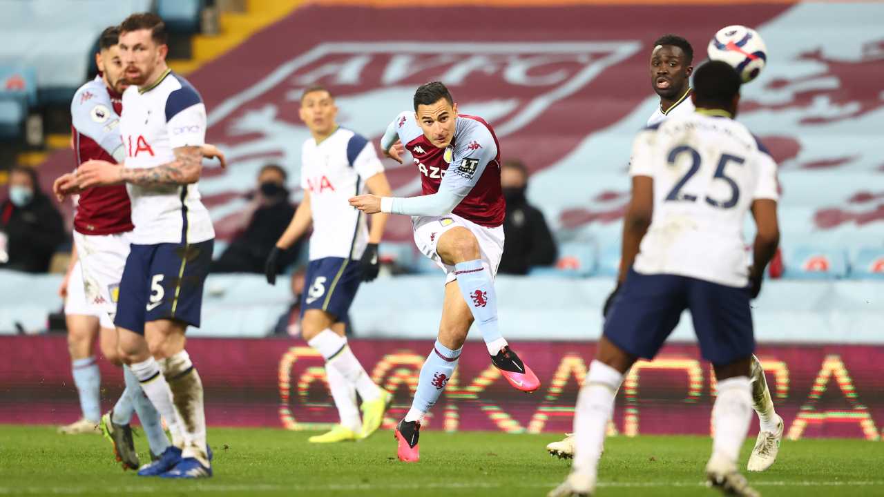 Tottenham Aston Villa formazioni