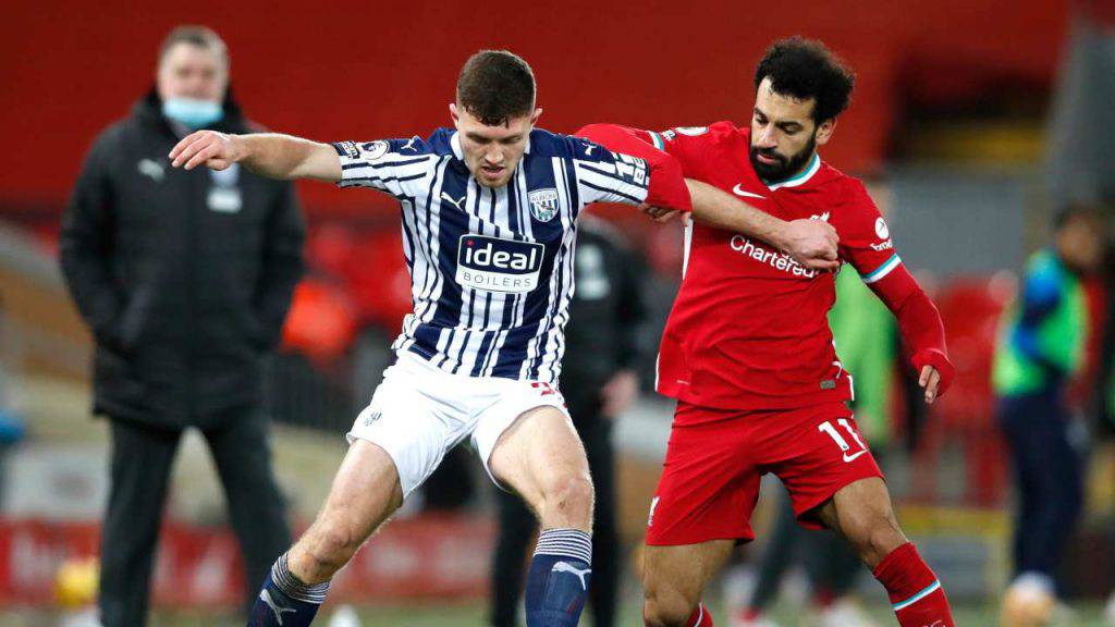 West Bromwich Liverpool formazioni