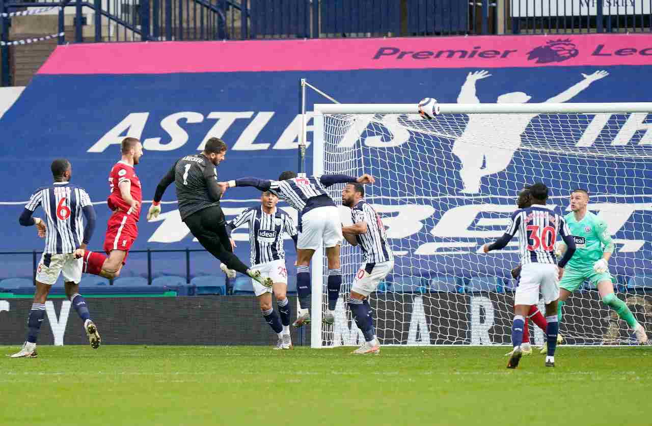 Allison gol 95esimo (Getty Images)