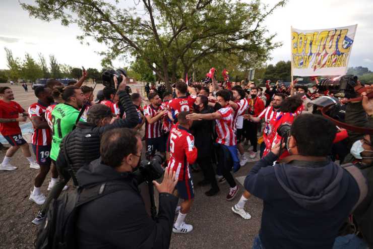 Atletico Madrid, festa Liga: morto un giovane tifoso