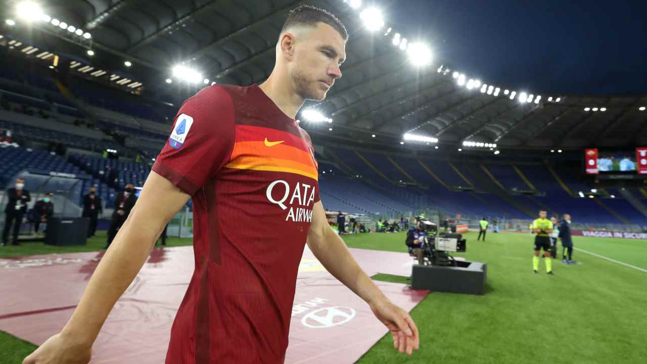 Edin Dzeko Roma