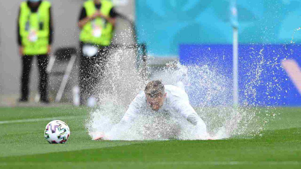 austria allenamento pioggia 