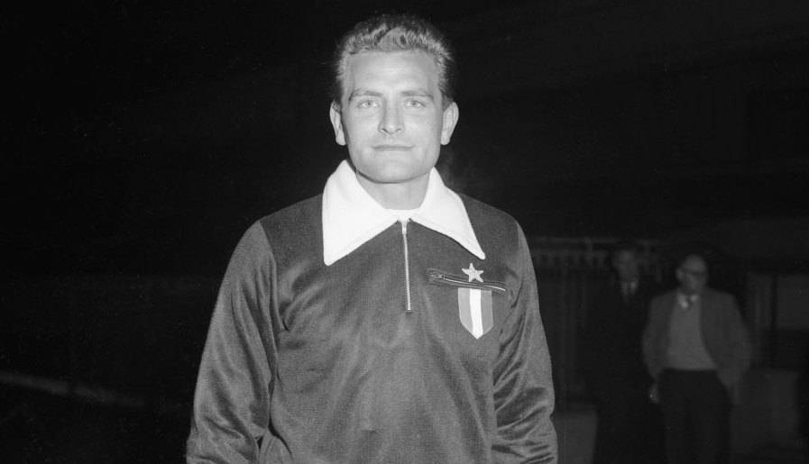 Giampiero Boniperti ex attaccante 