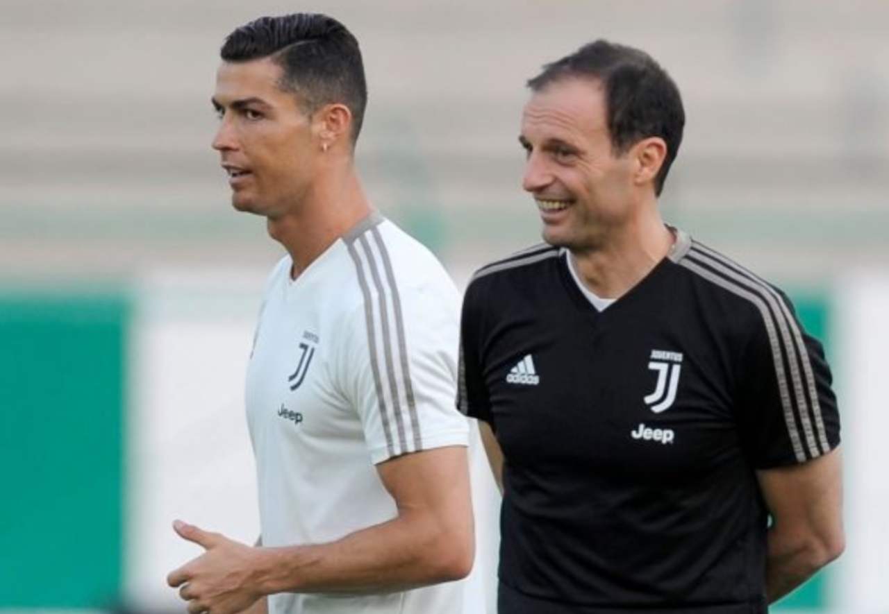 Cristiano Ronaldo e Allegri