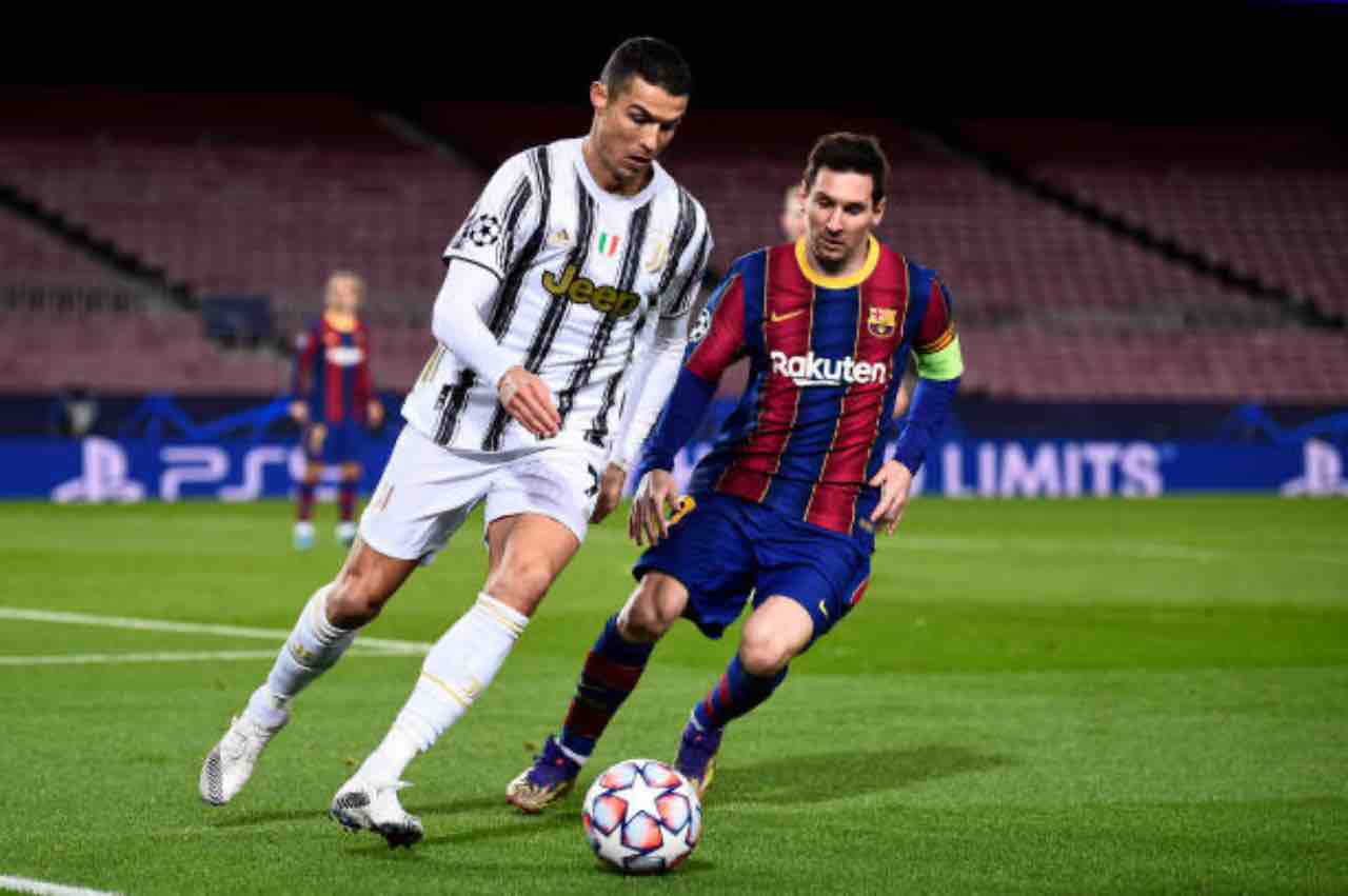 Ronaldo e Messi 