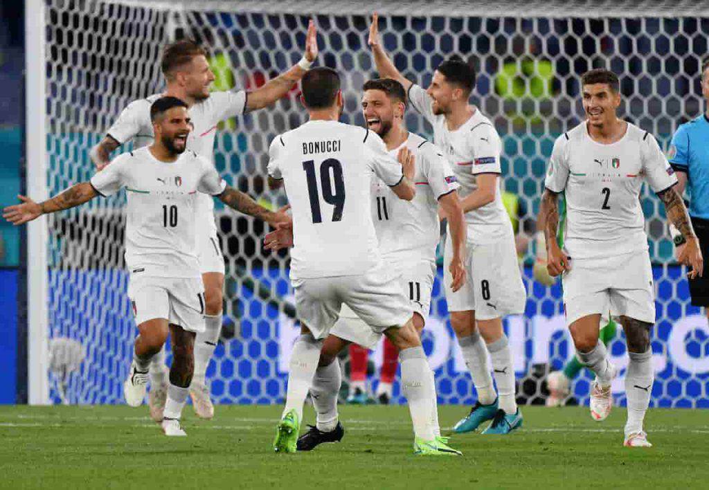 EURO 2020 Italia-Svizzera Uomo Gatto azzurri (Getty Images)