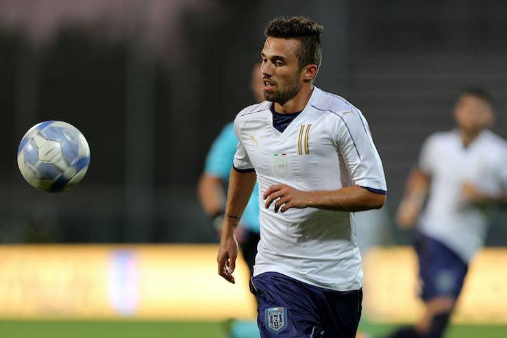 Federico Di Francesco con papà agli scaligeri (Getty Images)