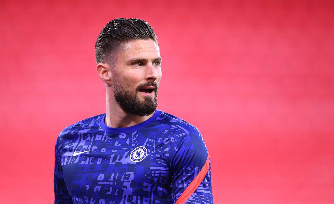 Giroud Milan Chelsea