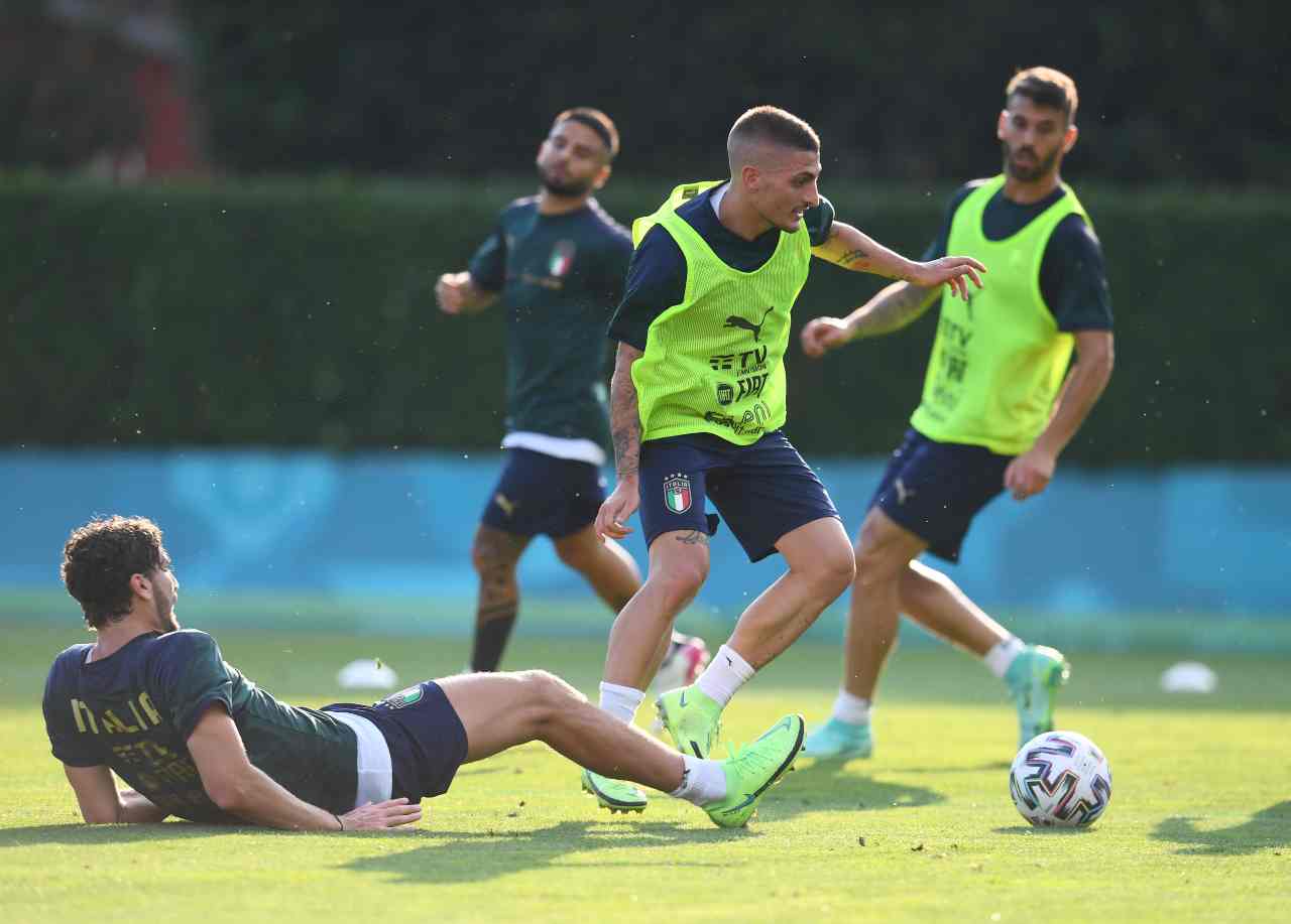 Infortuni Italia Verratti