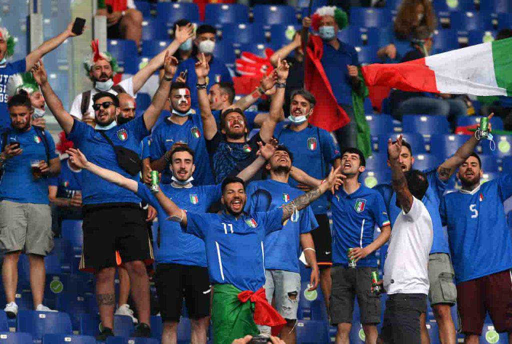 Italia-Austria show tifosi (Getty Images)