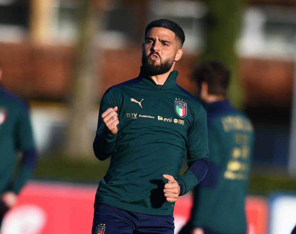 Italia-Svizzera Insigne portafortuna (Getty Images)