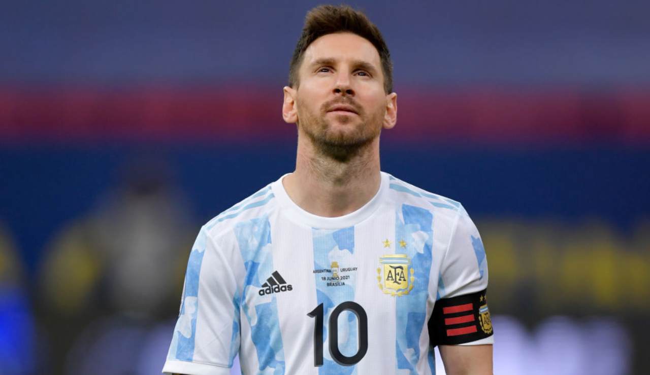 Messi attaccante Argentina