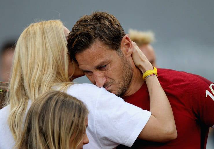 Un amore da favola fra la conduttrice e l'ex Capitano (Getty Images)