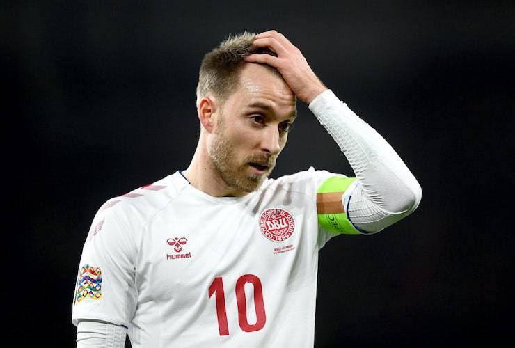 Malore Eriksen messaggio Inter (Getty Images)