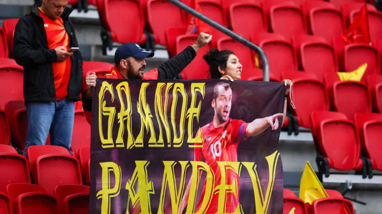 Goran Pandev eroe della Macedonia dice addio alla nazionale: l'omaggio toccante