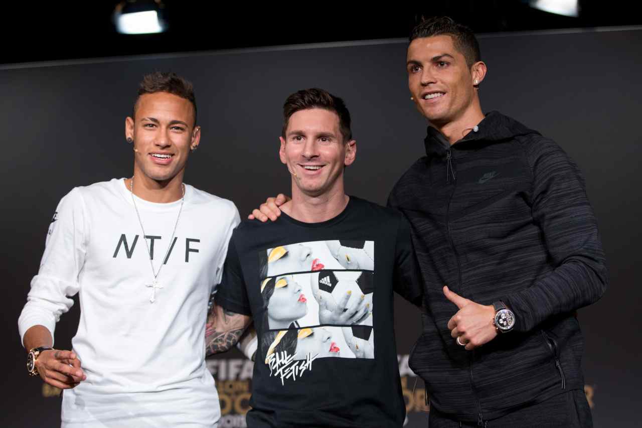 ronaldo neymar messi