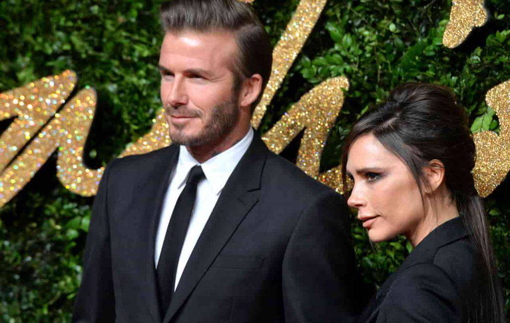 Beckham lite in casa (Getty Images)