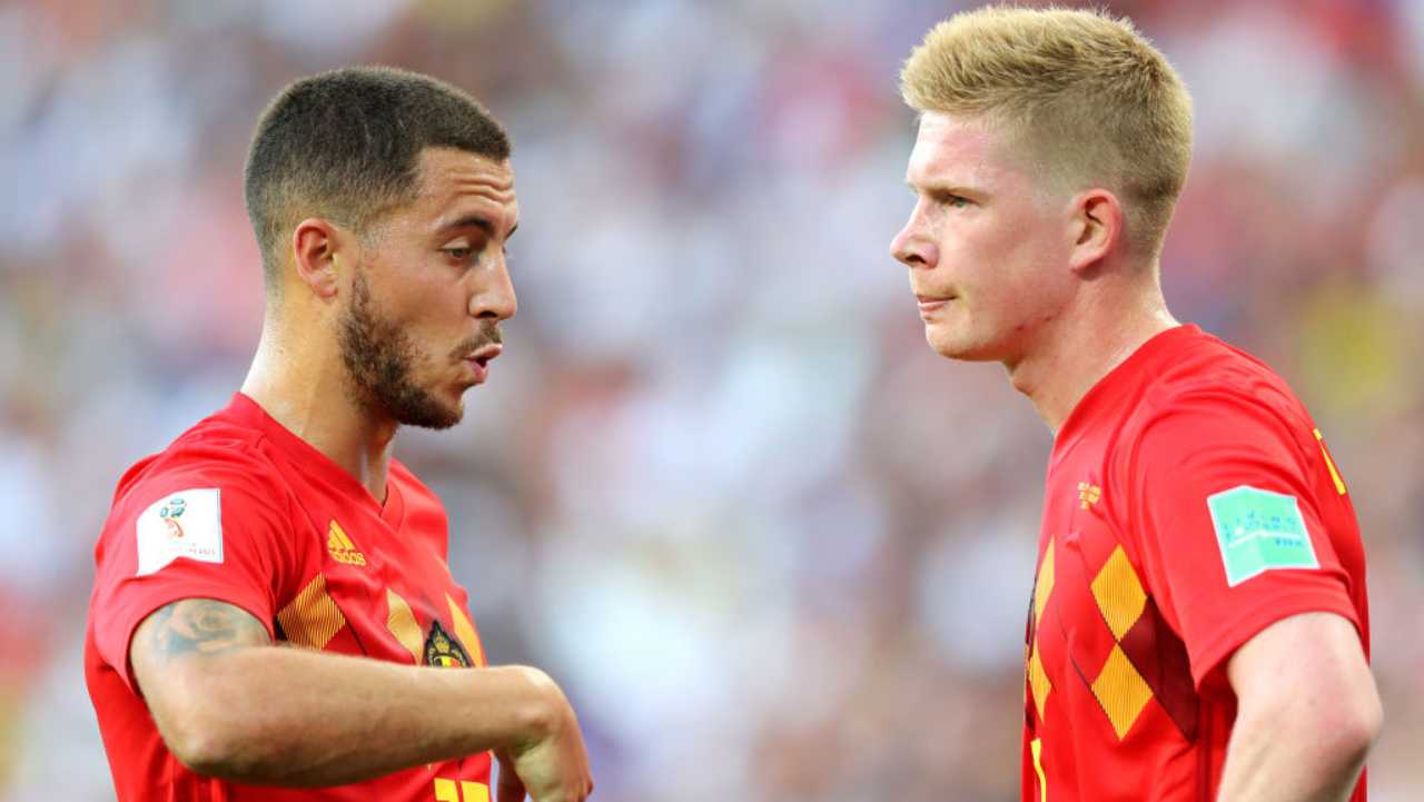 Belgio Italia De Bruyne Hazard