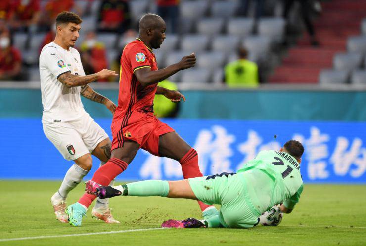 Belgio Italia Donnarumma Lukaku 