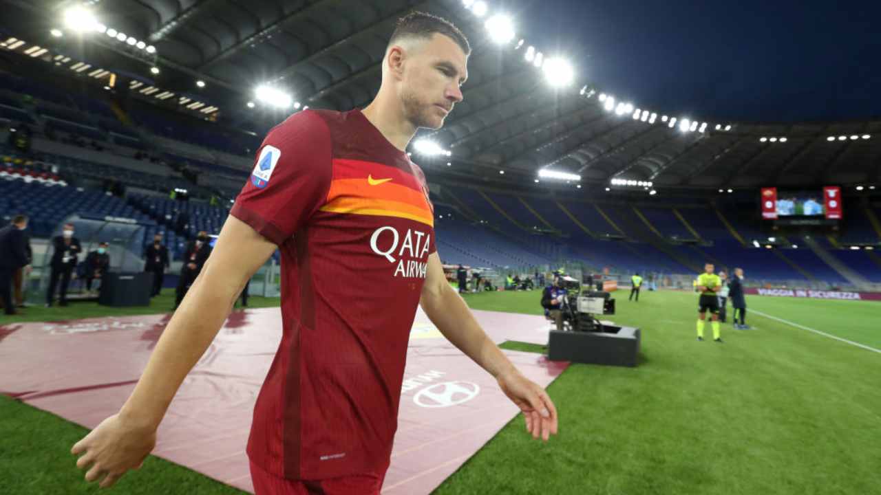 Dzeko Roma Mercato Social