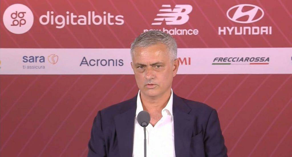 Mourinho conferenza Roma