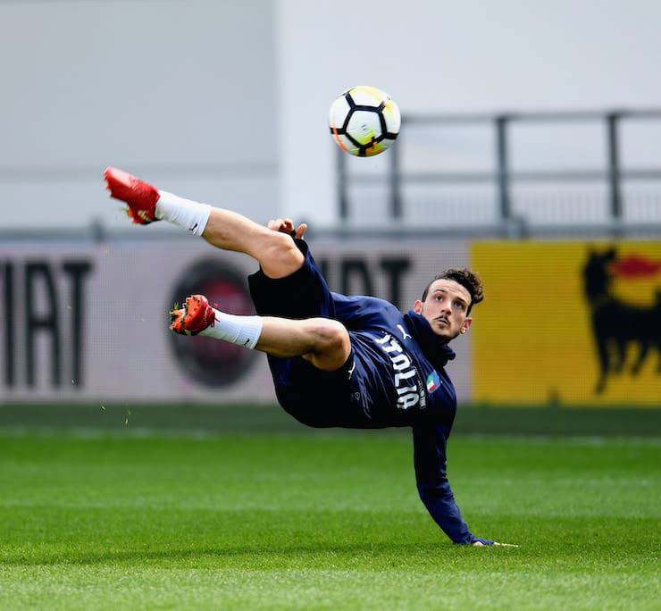 L'ex Roma sorprende in allenamento con l'Italia (Getty Images)