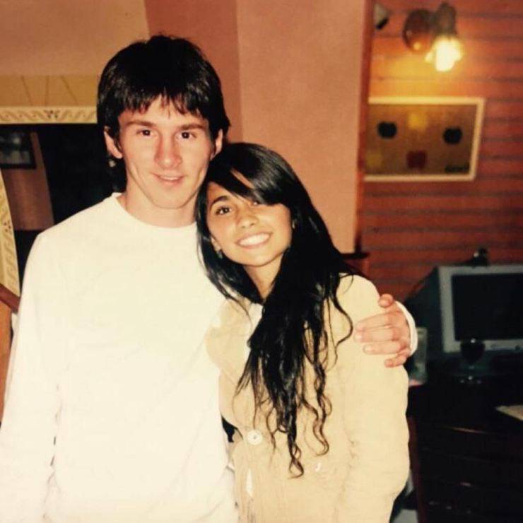 Messi e Antonella Roccuzzo 