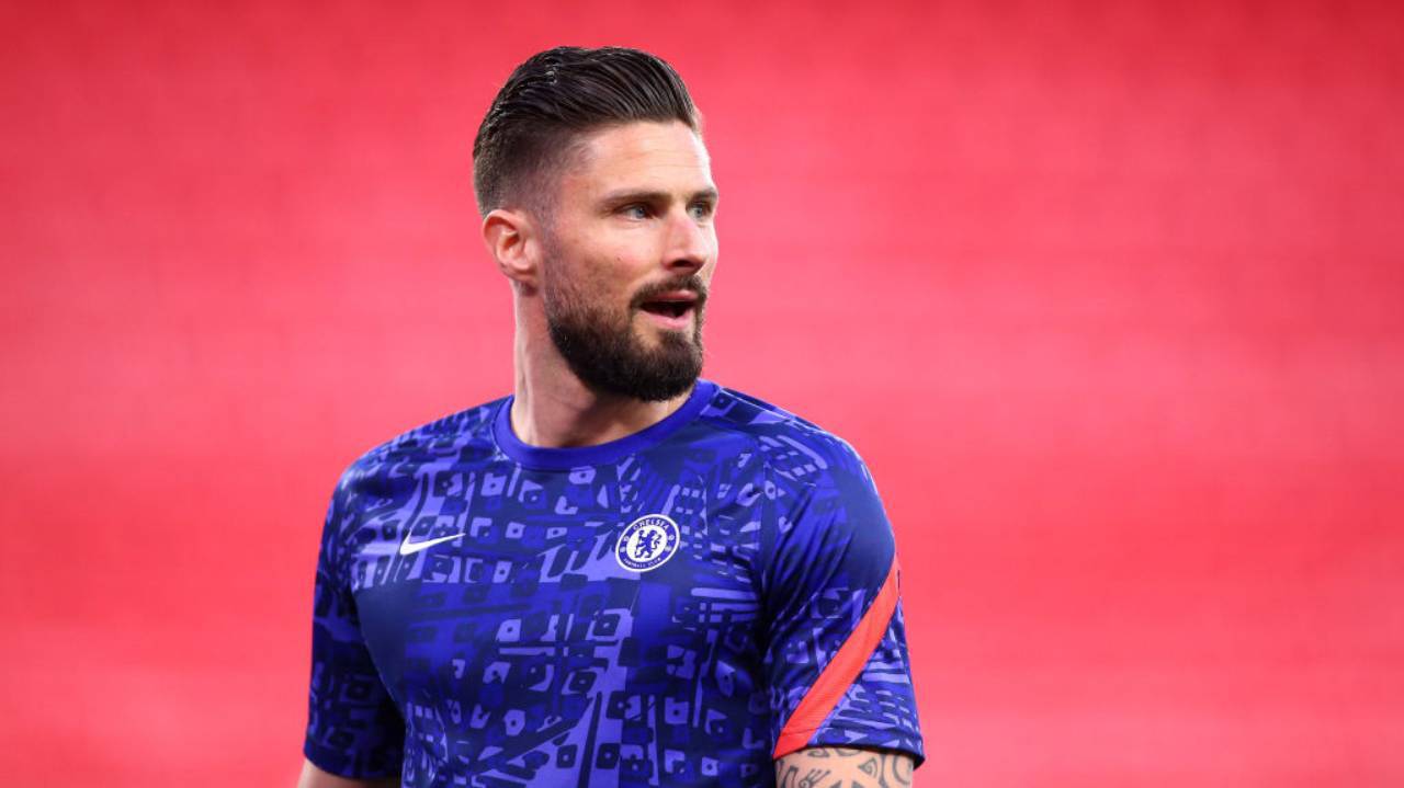 Giroud Milan Chelsea