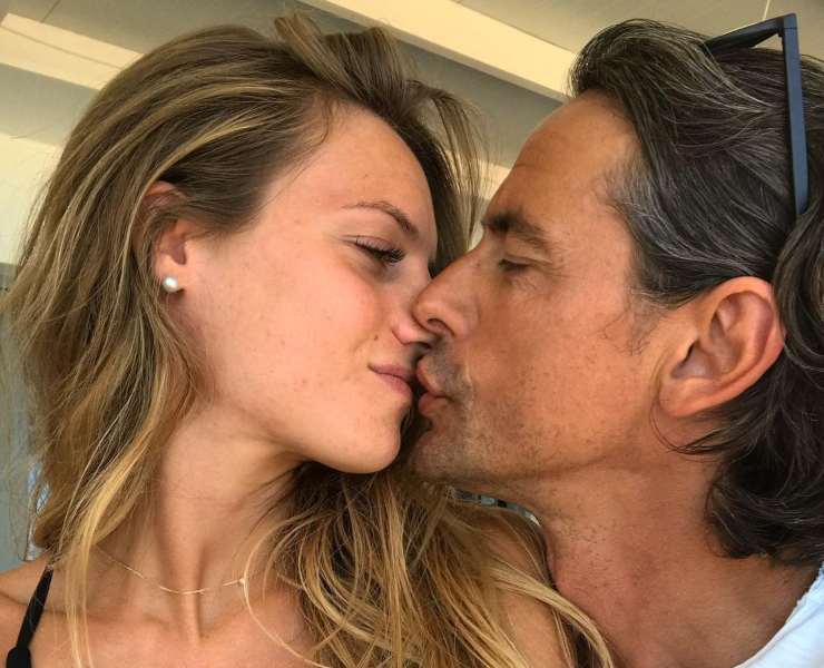 Pippo Inzaghi e Angela Robusti