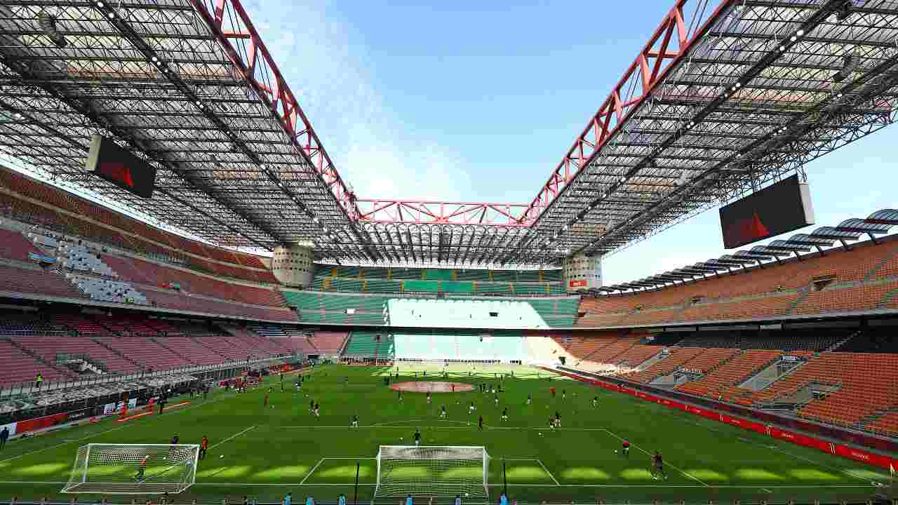 Tifosi allo stadio