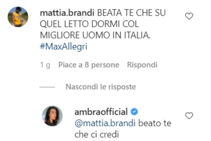 Ambra Angiolini Allegri