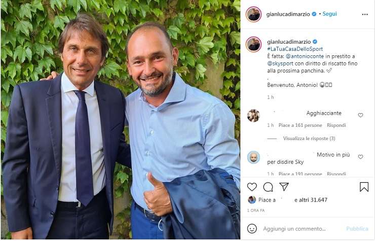 antonio conte e gianluca di marzio