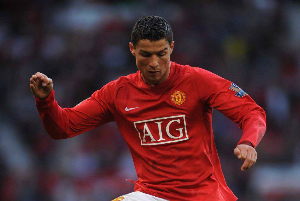Cristiano Ronaldo esordio Manchester United